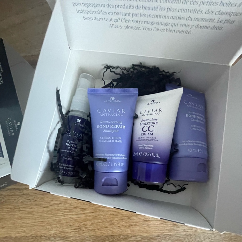 ALTERNA CAVIAR BOND REPAIR ANTI-AGING SEPHORA 4 PIECE SET! - Picture 3 of 3
